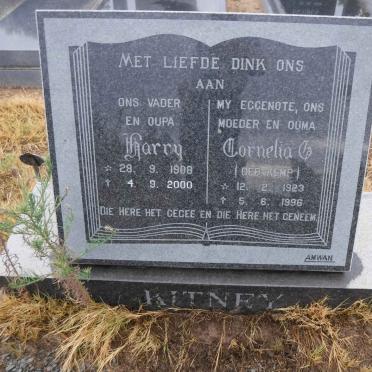 KITNEY Harry 1908-2000 &amp; Cornelia C. KEMP 1923-1996