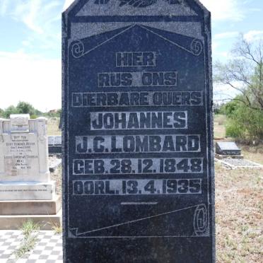 LOMBARD Johannes J.C. 1848-1935