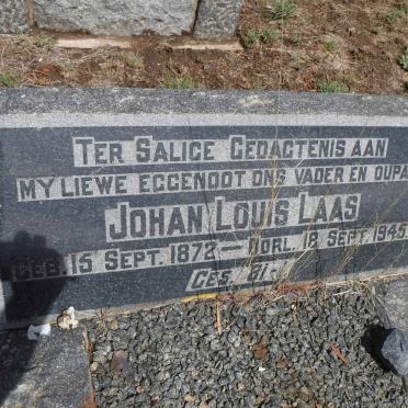 LAAS Johan Louis 1872-1945