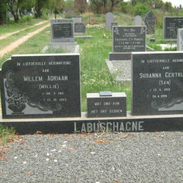 LABUSCHAGNE Willem Adriaan 1911-1983 &amp; Susanna Gertruida 1918-2004