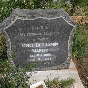 MARITZ Gert Benjamin 1902-1953
