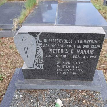 MARAIS Pieter A.C. 1910-1973