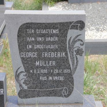 MÜLLER George Frederik 1899-1979