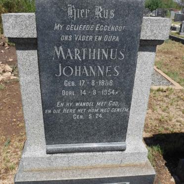 MEYER Marthinus Johannes 1888-1954