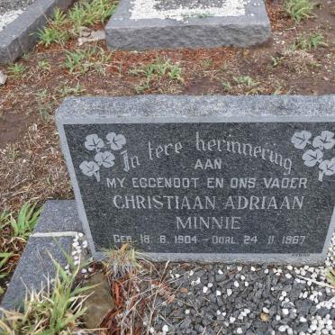MINNIE Christiaan Adriaan 1904-1967