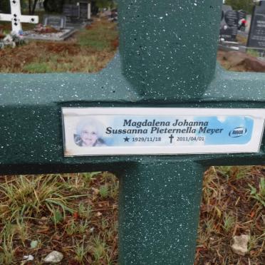 MEYER Magdalena Johanna Susanna Pieternella 1929-2011