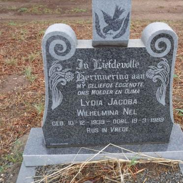 NEL Lydia Jacoba Wilhelmina 1939-1989