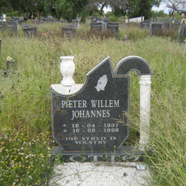OTTO Pieter Willem Johannes 1937-1998