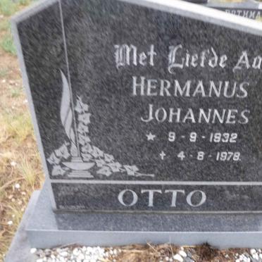 OTTO Hermanus Johannes 1932-1978