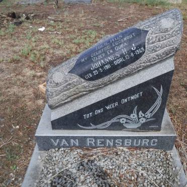 RENSBURG Johannes H.J., van 1911-1965