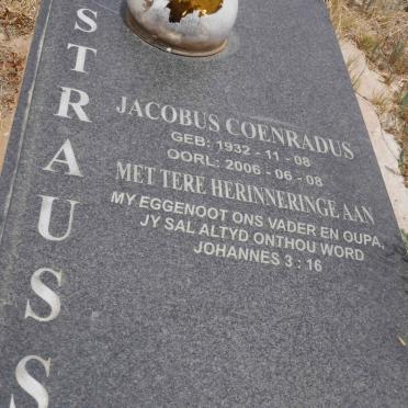 STRAUSS Jacobus Coenradus 1932-2006