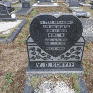 SCHYFF Abel H., v. d. 1945-1969