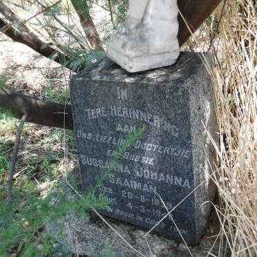 SAAIMAN Sussanna Johanna 1939-1946