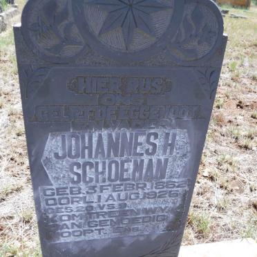 SCHOEMAN Johannes H. 1862-1926