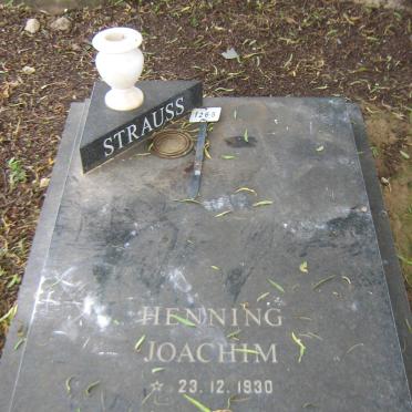 STRAUSS Henning Joachim 1930-2003