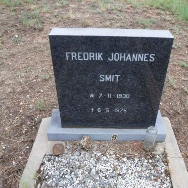 SMIT Fredrik Johannes 1930-1975
