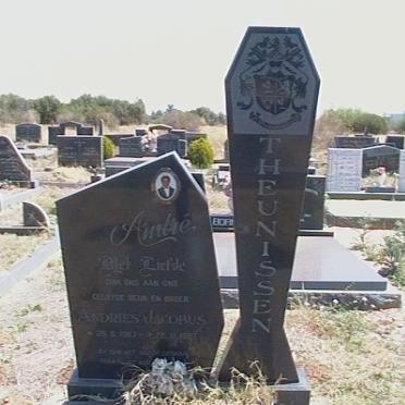 THEUNISSEN Andries Jacobus 1957-1987