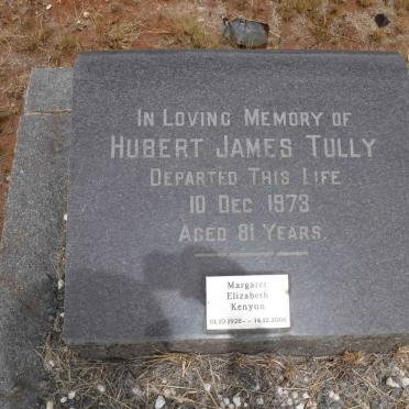 TULLY Hubert James -1973 :: KENYON Margaret Elizabeth 1928-2006
