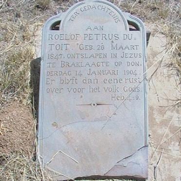 TOIT Roelof Petrus, du 1847-1904
