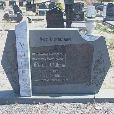 VOGES Pieter William 1958-1990