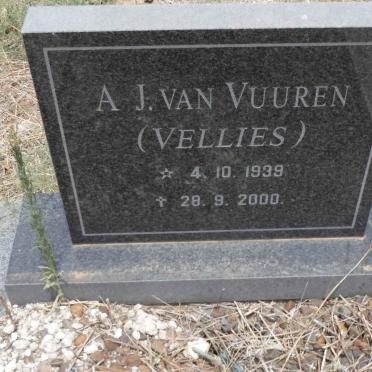 VUUREN A.J., van 1939-2000