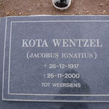 WENTZEL Jacobus Ignatius 1917-2000