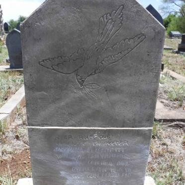 ZYL Jacomina Elizabeth, van nee V.D. MERWE 1862-19??
