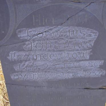 BEZUIDENHOUT Cornelus Johannes 1861-1932