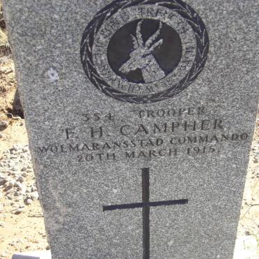 CAMPHER F.H. -1915