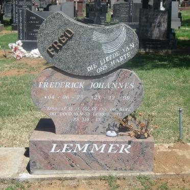 LEMMER Frederick Johannes 1975-1999