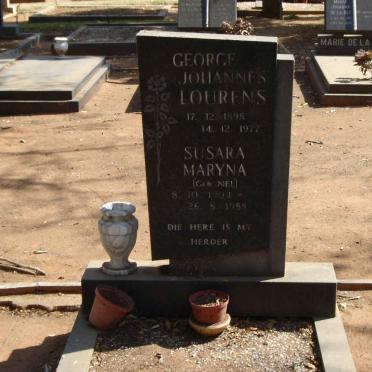 LOURENS George Johannes.