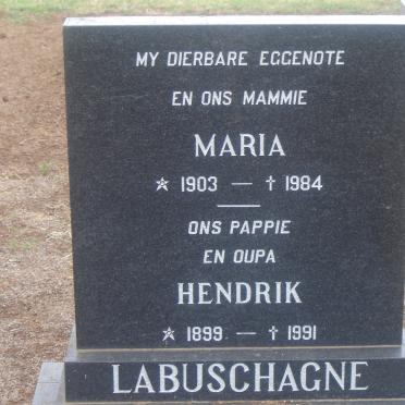 LABUSCHAGNE Hendrik 1899-1991 &amp; Maria 1903-1984