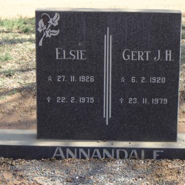 ANNANDALE Elsie