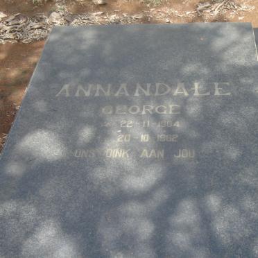 ANNANDALE George 1904-1982