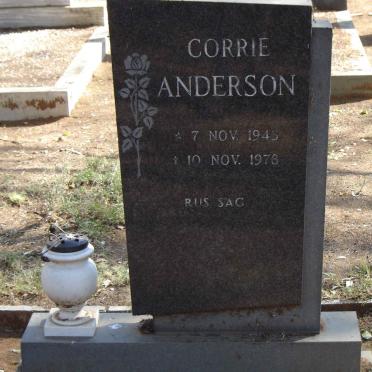 ANDERSON Corrie