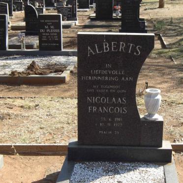 ALBERTS Nicolaas Francois