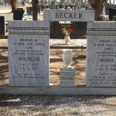 BECKER Wilhelm