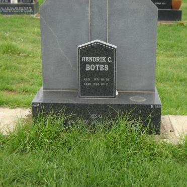 BOTES Hendrik C. 1976-2004