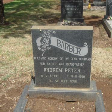 BARBER Andrew Peter