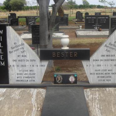 BESTER Willem 1920-1983 &amp; Susanna 1919-1999