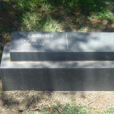 BOOYSEN P.E. 1941-1994