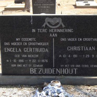 BEZUIDENHOUT Engela Gertruida