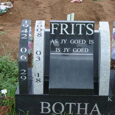 BOTHA Frits 1942-2008