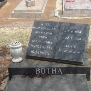 BOTHA Christoffel Johannes 1904-1988