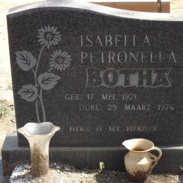 BOTHA Isabella Petronella
