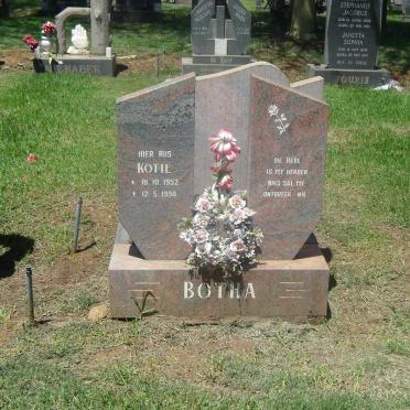 BOTHA Kotie 1952-1990