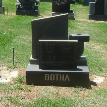BOTHA Johannes Petrus 1920-1996 &amp; Christoffel Johannes 1925-