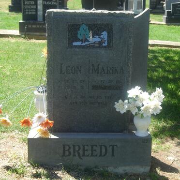 BREEDT Leon 1963-1996 &amp; Marika 1980-