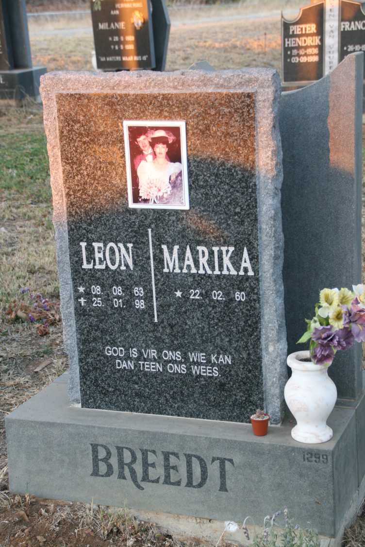 BREEDT Leon 1963-1998 & Marika 1960- 