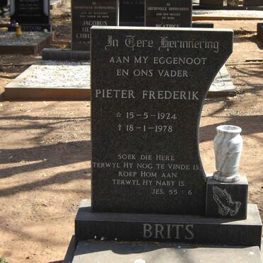 BRITS Pieter Frederik
